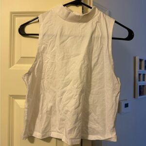 Wild Fable White Cropped Tank